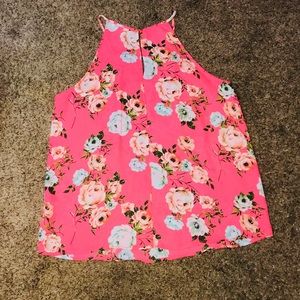 Pending trade Beautiful halter style chiffon tank